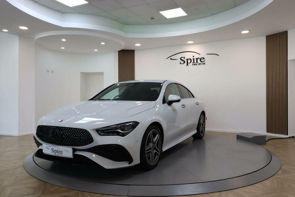 Mercedes-Benz CLA Class 1.3 Cla200h Mhev Amg Line Executive Coupe 7G-dct White