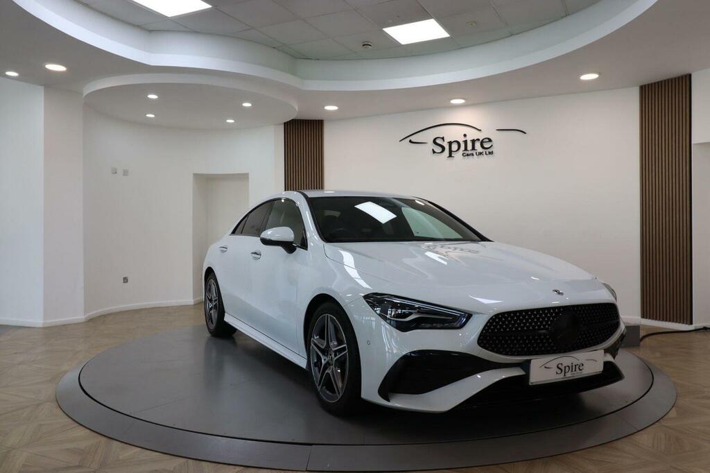 Mercedes-Benz CLA Class 1.3 Cla200h Mhev Amg Line Executive Coupe 7G-dct White #3