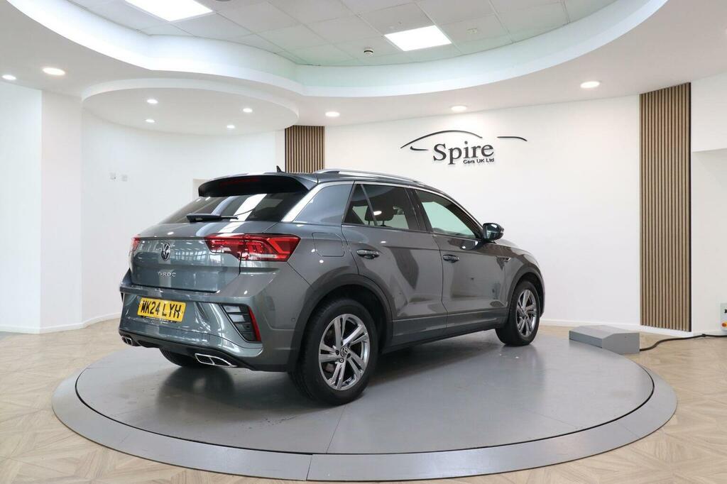 Volkswagen T-Roc 1.5 Tsi R-line Dsg Euro 6 Ss Grey #5