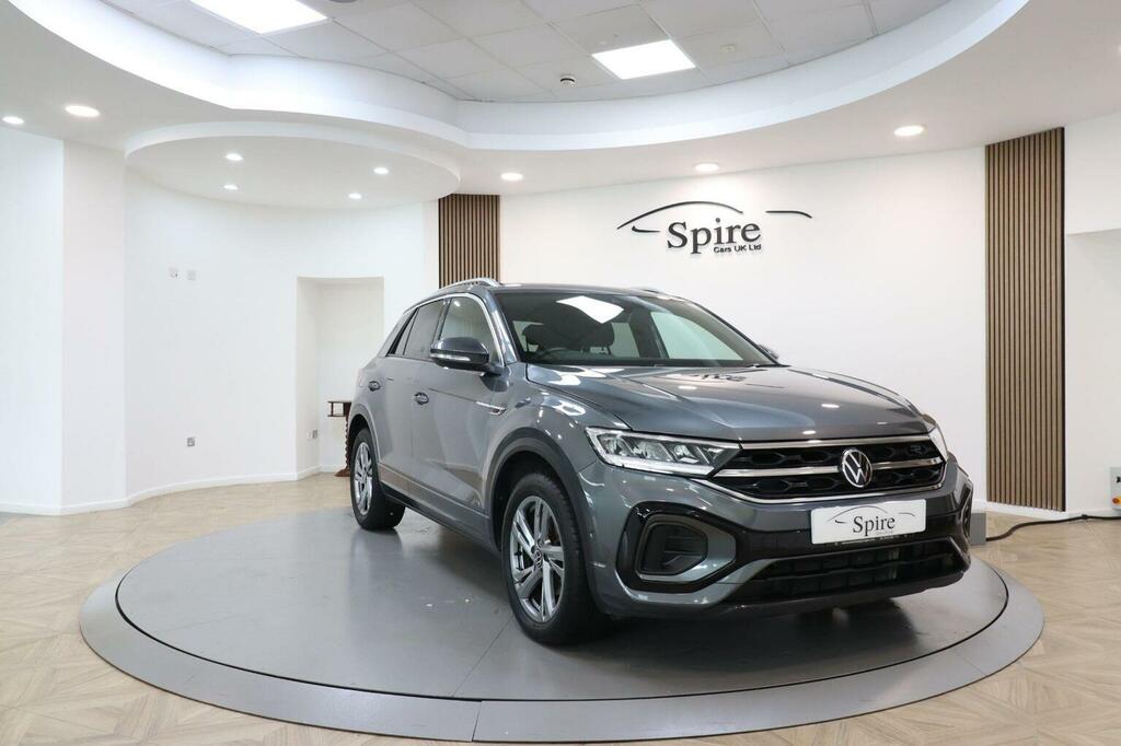 Volkswagen T-Roc 1.5 Tsi R-line Dsg Euro 6 Ss Grey #3