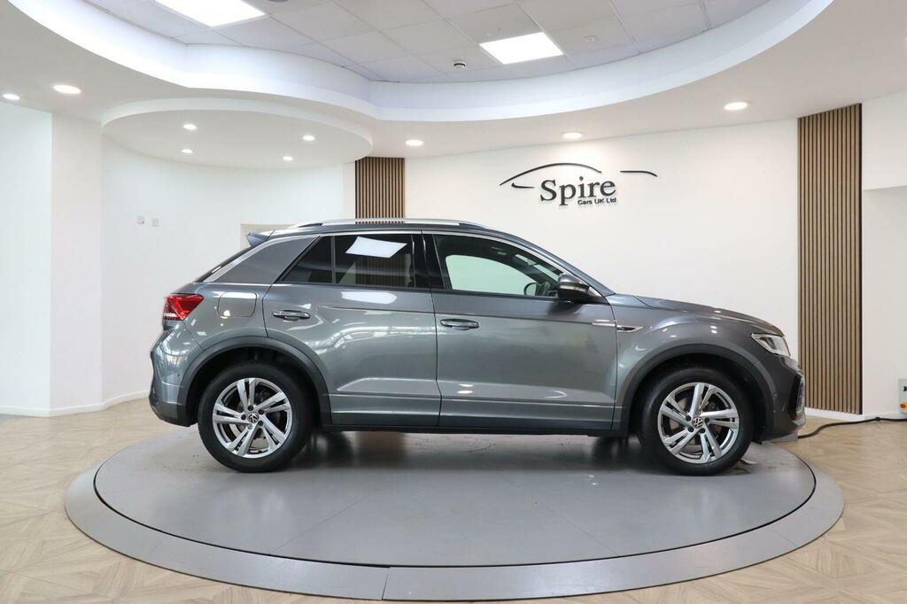 Volkswagen T-Roc 1.5 Tsi R-line Dsg Euro 6 Ss Grey #4