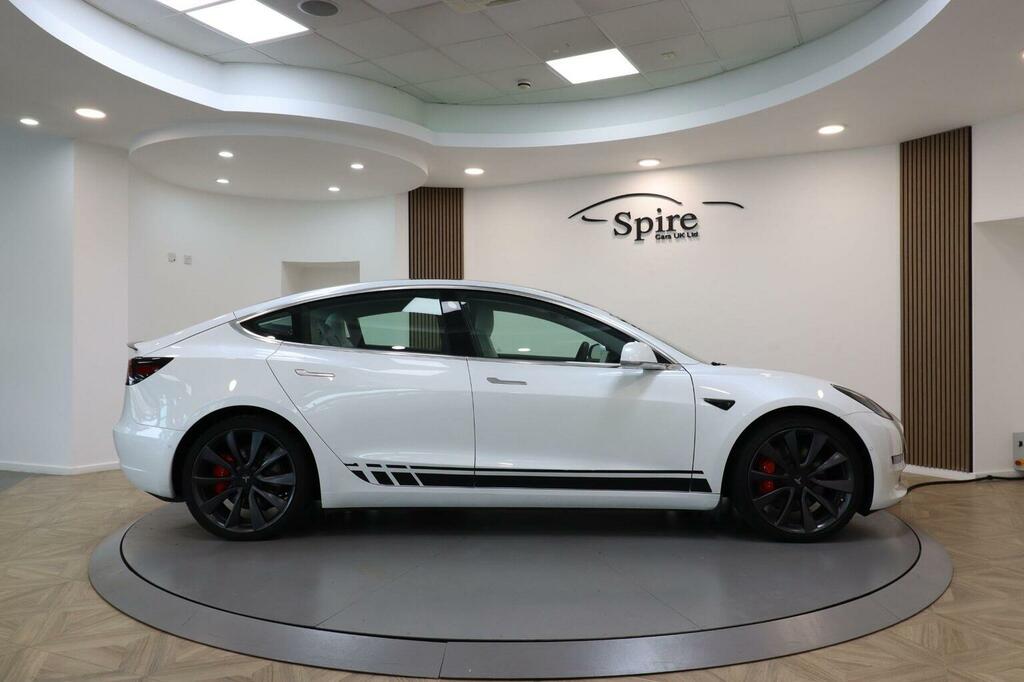 Tesla Model 3 Saloon Dual Motor Performance 4Wde Per White #4