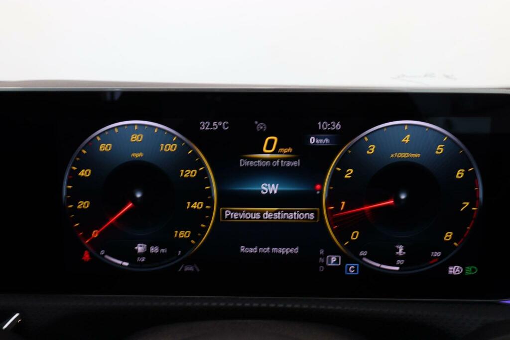 Mercedes-Benz CLA Class 1.3L Cla 180 Amg Line 135 Bhp White #38