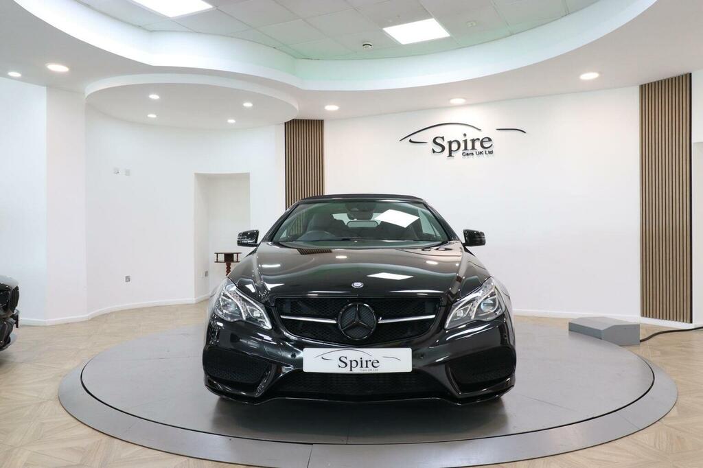 Mercedes-Benz E Class 2.1 E220 Bluetec Amg Line Cabriolet G-tronic Euro Black #2