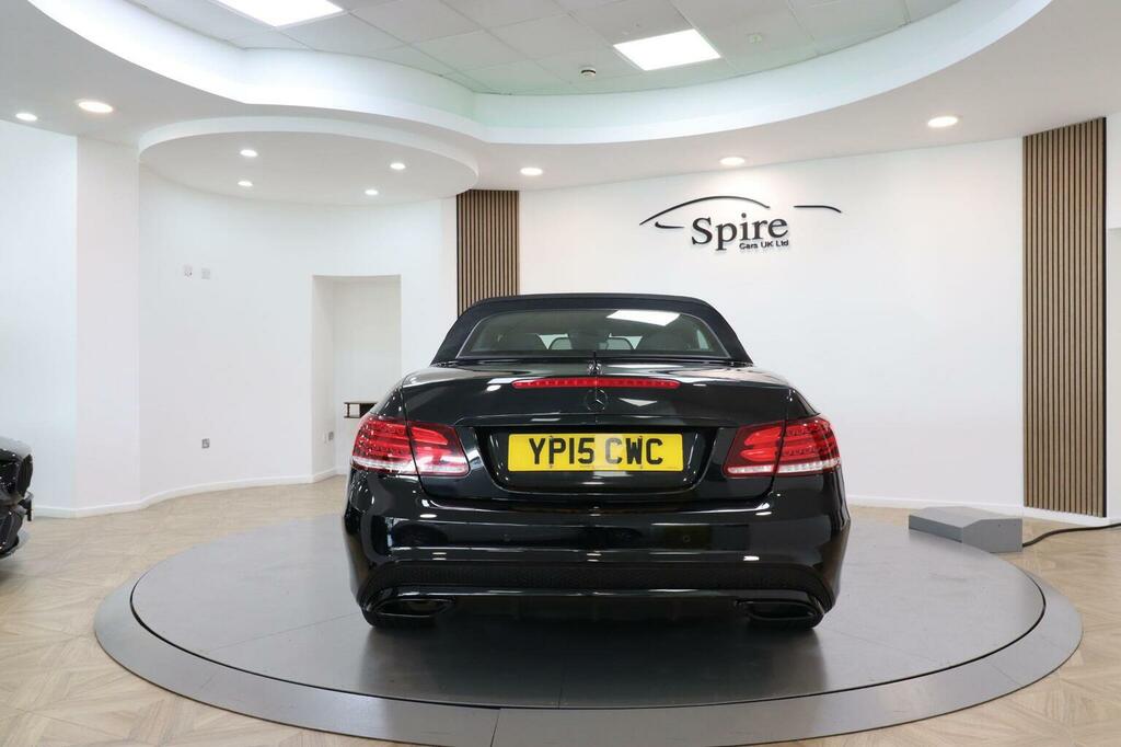 Mercedes-Benz E Class 2.1 E220 Bluetec Amg Line Cabriolet G-tronic Euro Black #6