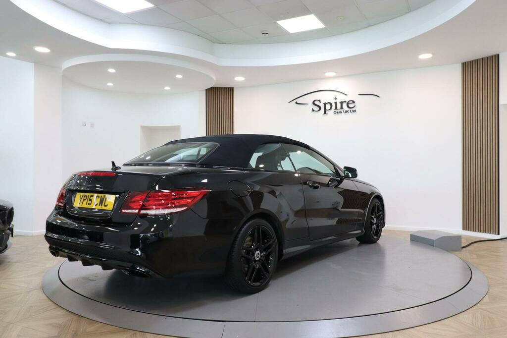 Mercedes-Benz E Class 2.1 E220 Bluetec Amg Line Cabriolet G-tronic Euro Black #5