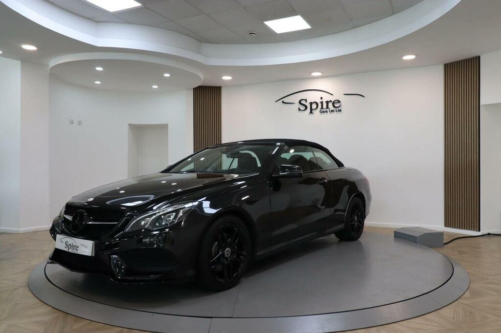 Mercedes-Benz E Class 2.1 E220 Bluetec Amg Line Cabriolet G-tronic Euro Black