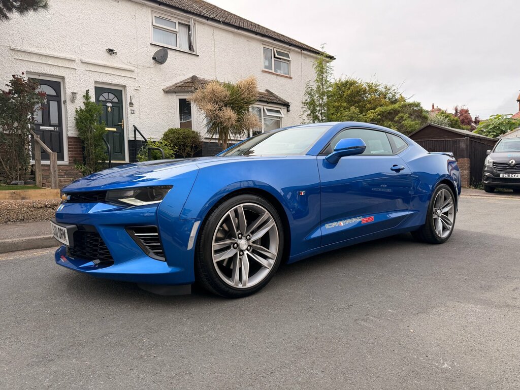 Chevrolet Camaro Coupe Blue #10