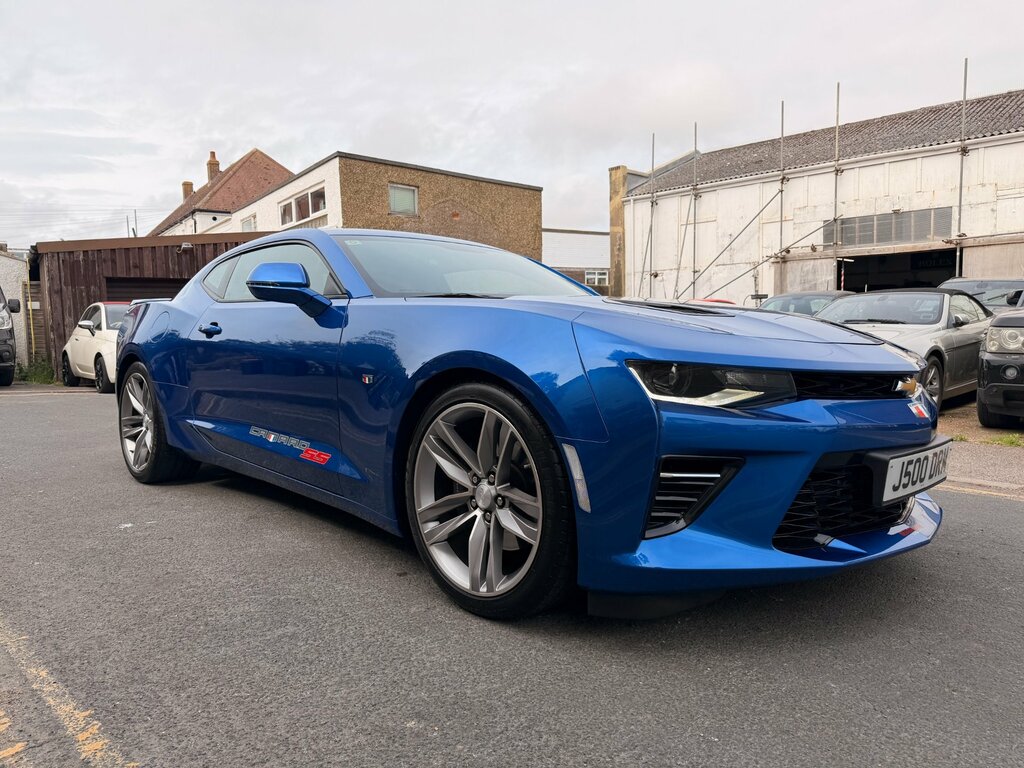 Chevrolet Camaro Coupe Blue #9