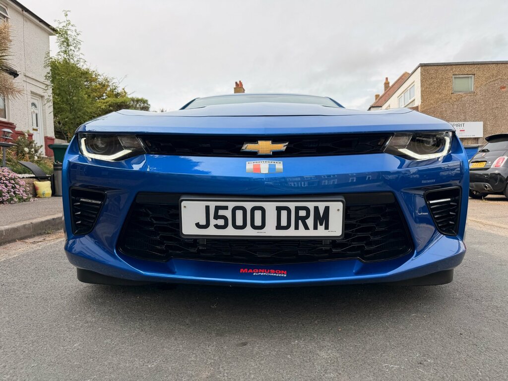 Chevrolet Camaro Coupe Blue #23