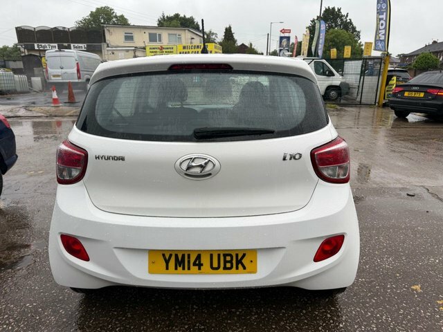 Hyundai I10 Se Hatchback YM14UBK White #4