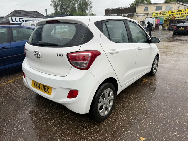 Hyundai I10 Se Hatchback YM14UBK White #3