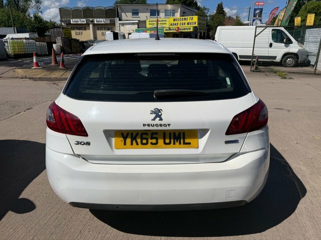 Peugeot 308 Bluehdi Allure Hatchback White #3