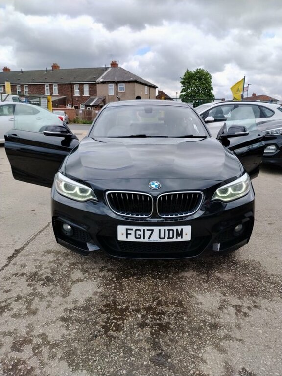 BMW 2 Series Gran Coupe 218D M Sport Coupe FG17UDM Black #2