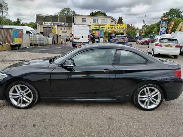 BMW 2 Series Gran Coupe 218D M Sport Coupe FG17UDM Black #3