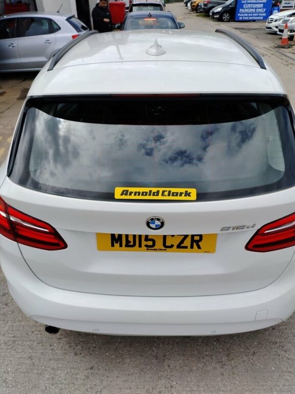 BMW 2 Series Active Tourer 216D Se Mpv White #2