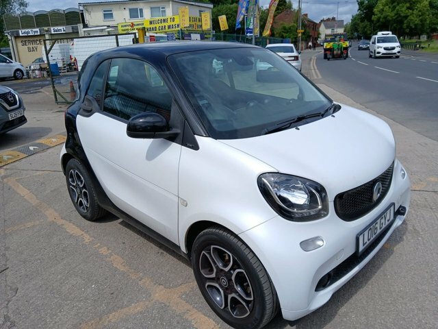 Smart Fortwo Coupe Prime Premium Coupe White