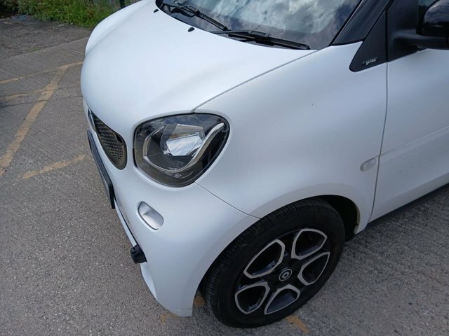 Smart Fortwo Coupe Prime Premium Coupe White #6