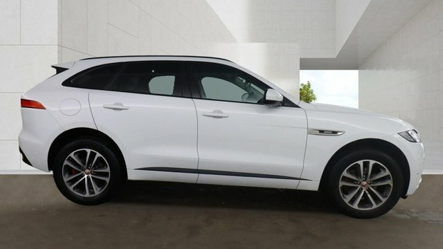 Jaguar F-Pace D180 R-sport Suv White #5