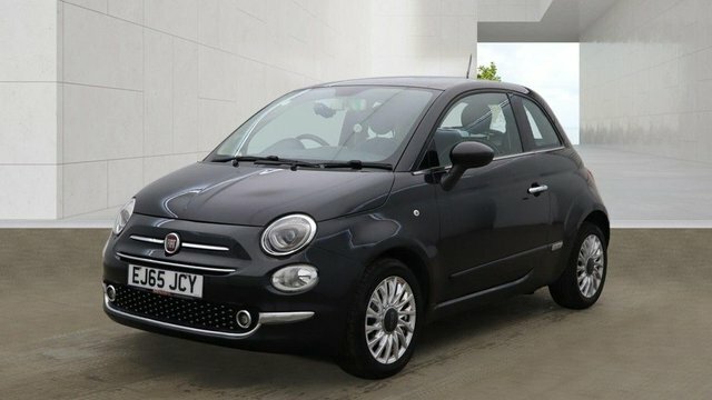 Fiat 500 Lounge Hatchback Black #3