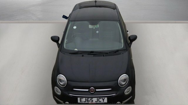 Fiat 500 Lounge Hatchback Black #6