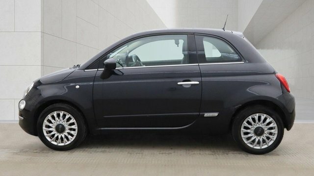 Fiat 500 Lounge Hatchback Black #5