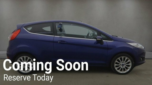 Ford Fiesta Ecoboost Titanium X Hatchback PX15MXU Blue