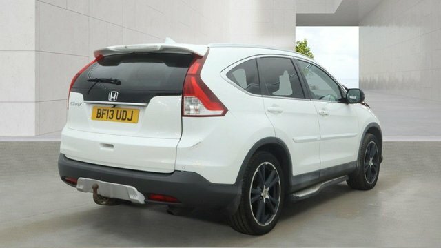 Honda Cr-V I-dtec Ex Suv White #4