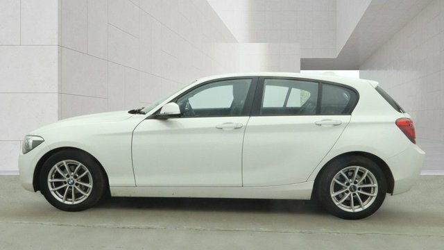 BMW 1 Series 116D Ed Efficientdynamics Business White #6