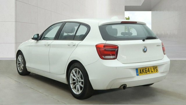 BMW 1 Series 116D Ed Efficientdynamics Business White #3