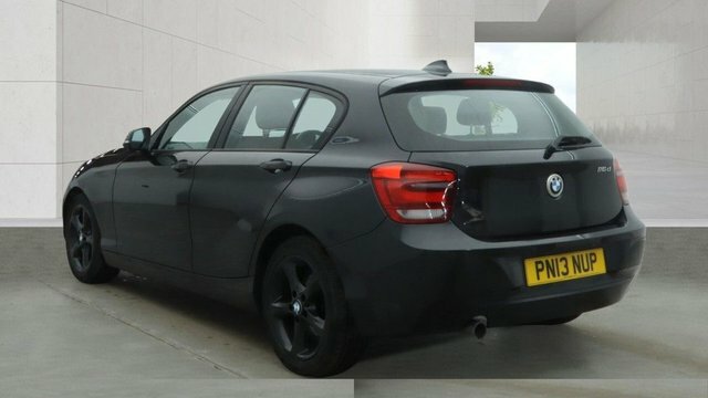 BMW 1 Series 116D Sport Hatchback Black #3