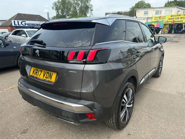 Peugeot 3008 Bluehdi Gt Line Suv KR17VDN Grey #3
