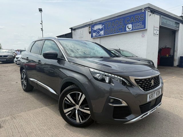 Peugeot 3008 Bluehdi Gt Line Suv KR17VDN Grey