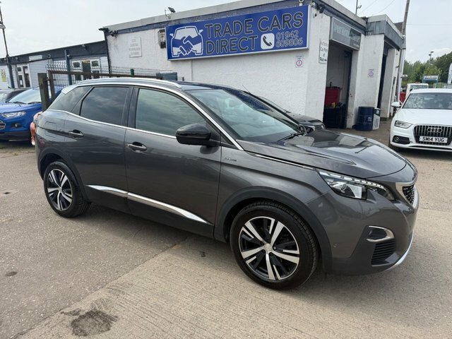 Peugeot 3008 Bluehdi Gt Line Suv KR17VDN Grey #2