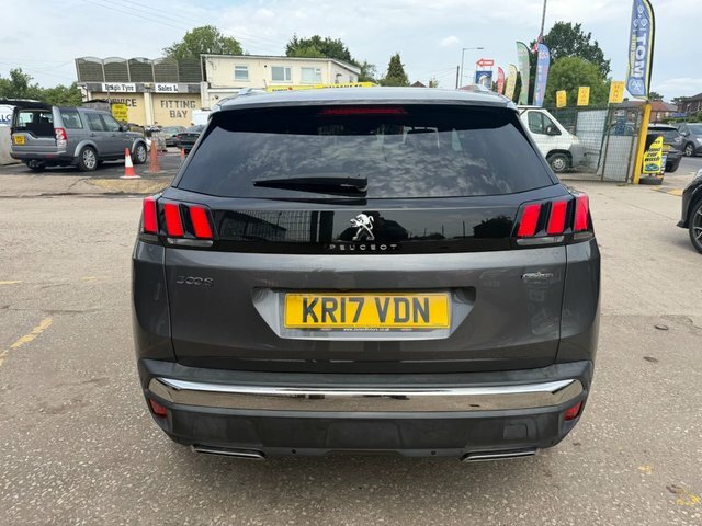 Peugeot 3008 Bluehdi Gt Line Suv KR17VDN Grey #4