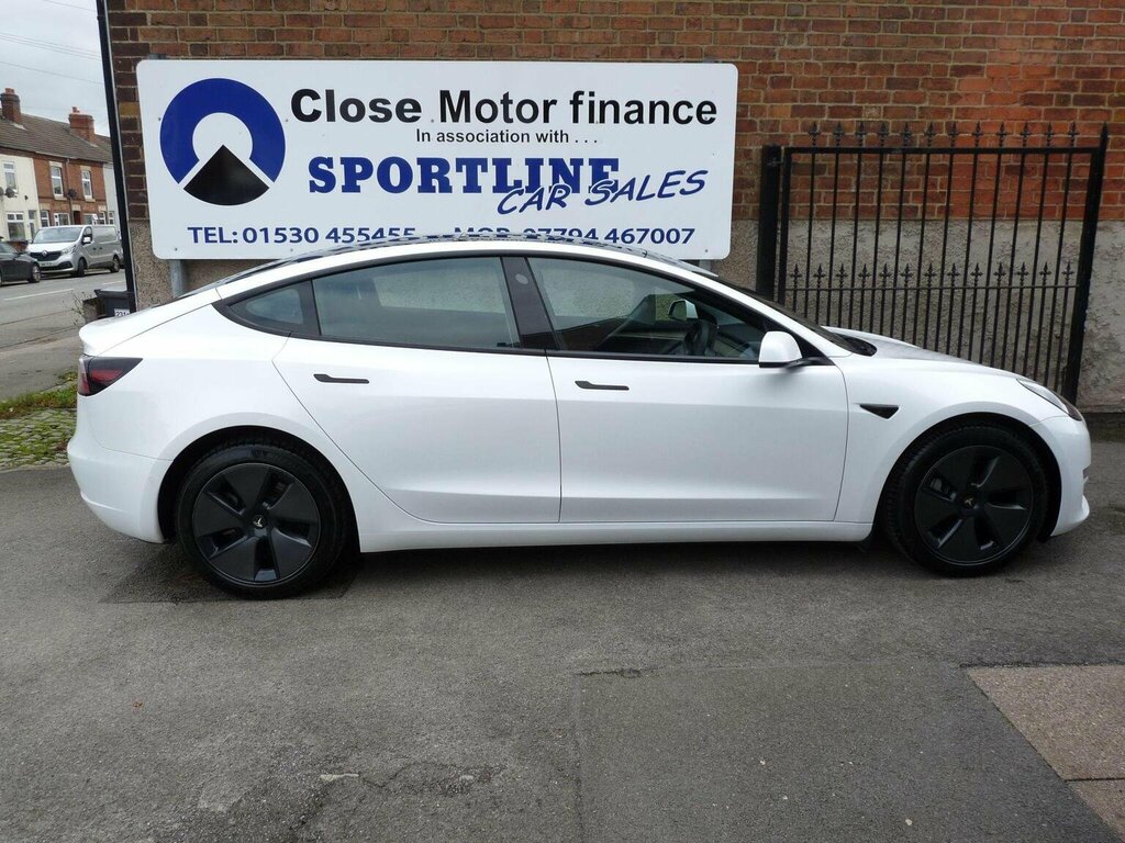 Tesla Model 3 Saloon Dual Motor Long Range 4Wde 2021 BU71KHD White #2