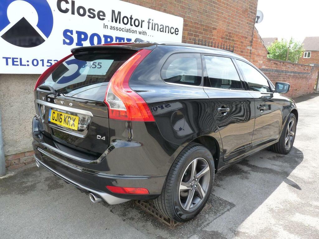 Volvo XC60 2.4 D4 R-design Lux Nav Awd Euro 6 Ss Black #3
