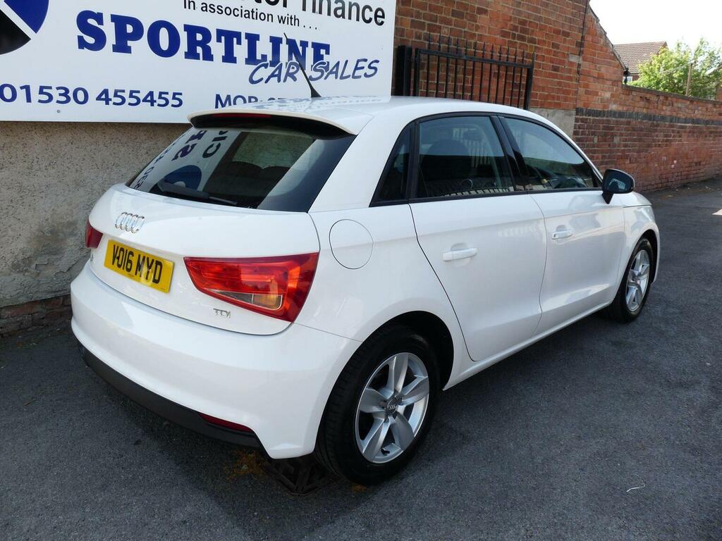 Audi A1 1.6 Tdi Se Sportback Euro 6 Ss White #3