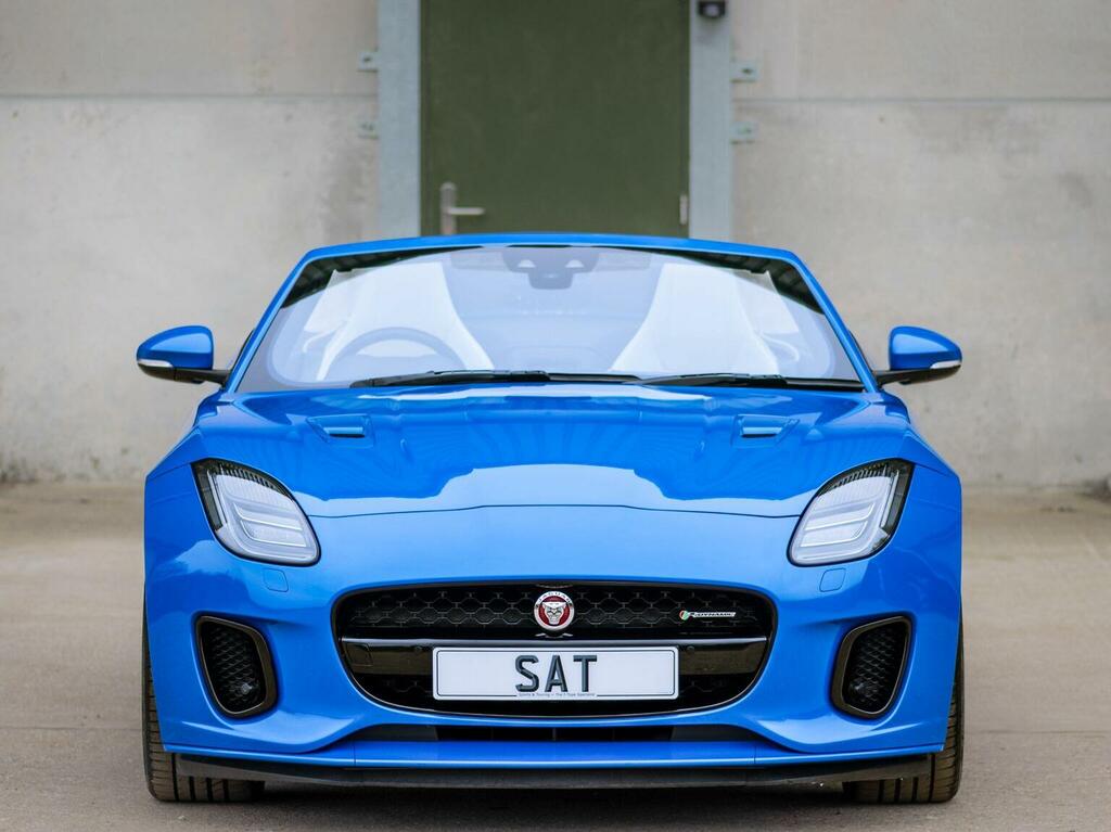 Jaguar F-Type Convertible 3.0 V6 R-dynamic Awd Euro 6 Ss JP69JAP Blue #5