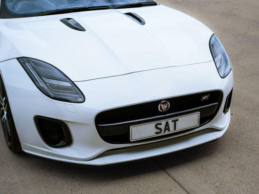 Jaguar F-Type Convertible 3.0 V6 Chequered Flag Euro 6 Ss White #5