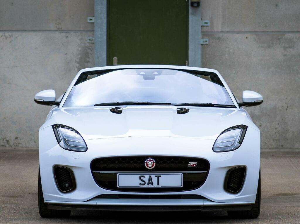 Jaguar F-Type Convertible 3.0 V6 Chequered Flag Euro 6 Ss White #6