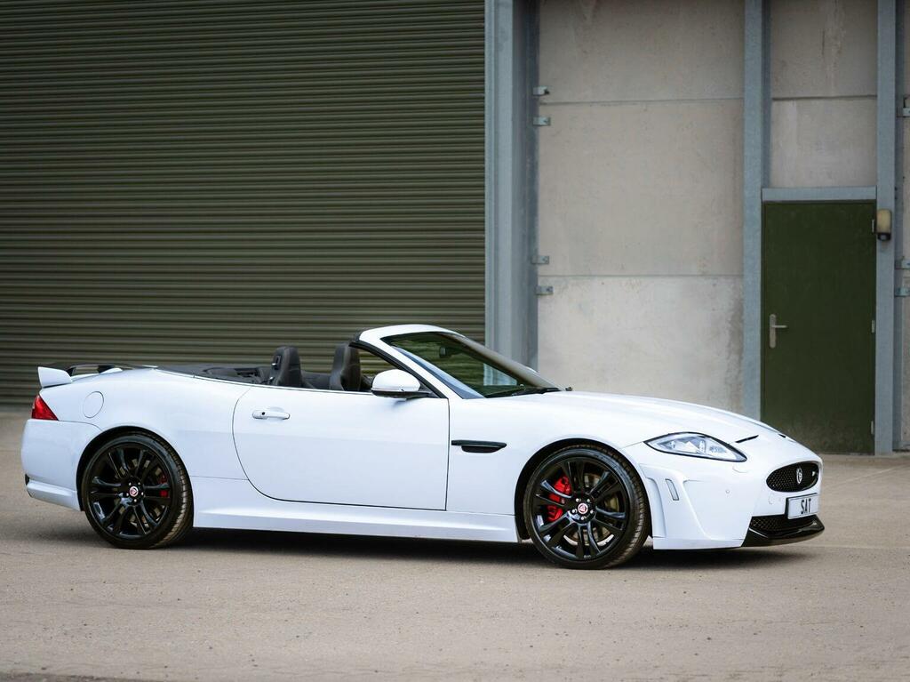 Jaguar XKR-S Xk R-s White #36