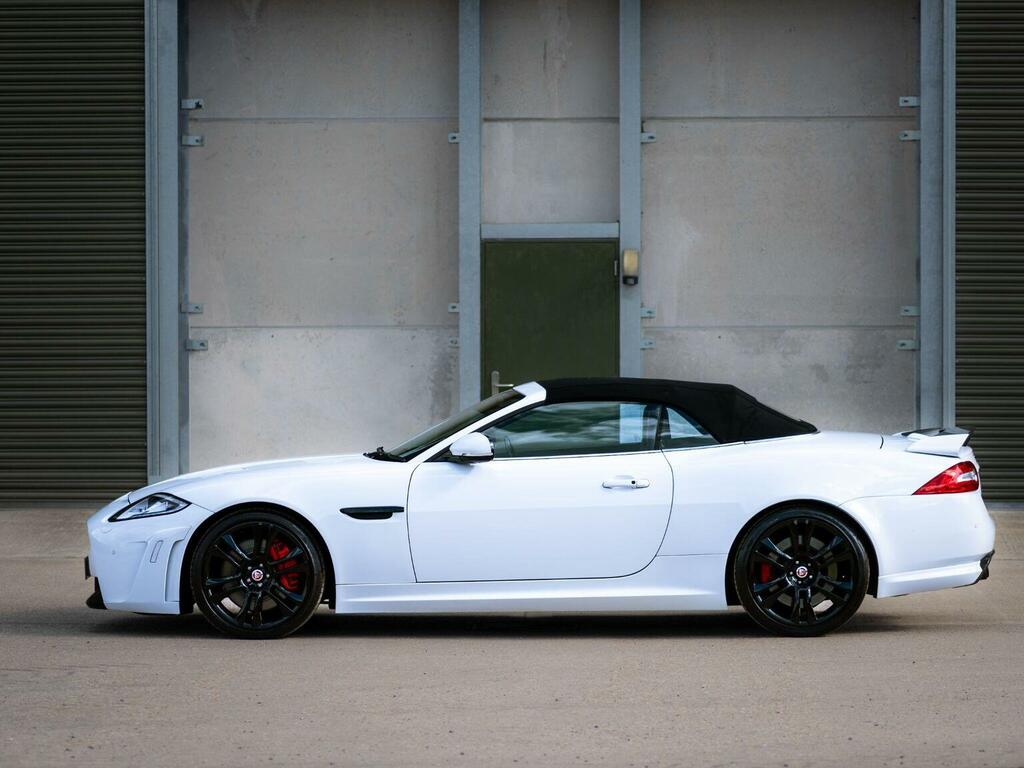 Jaguar XKR-S Xk R-s White #16