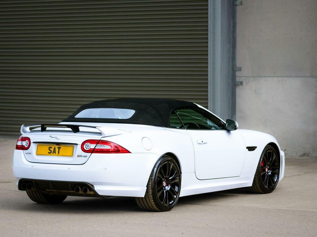 Jaguar XKR-S Xk R-s White #28