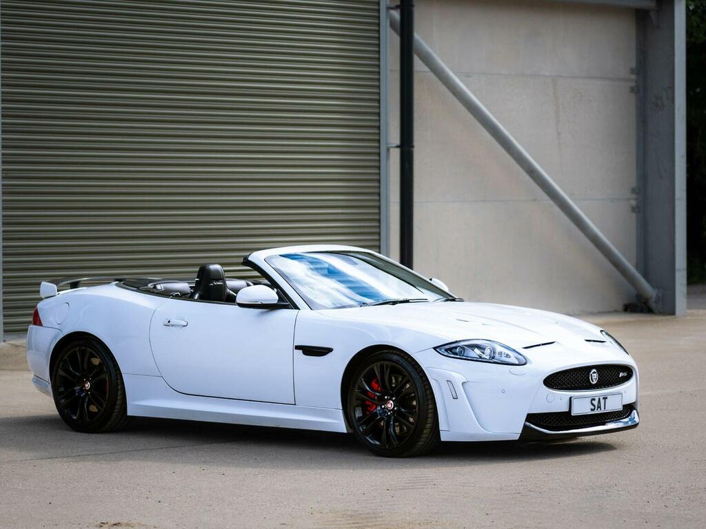 Jaguar XKR-S Xk R-s White #38