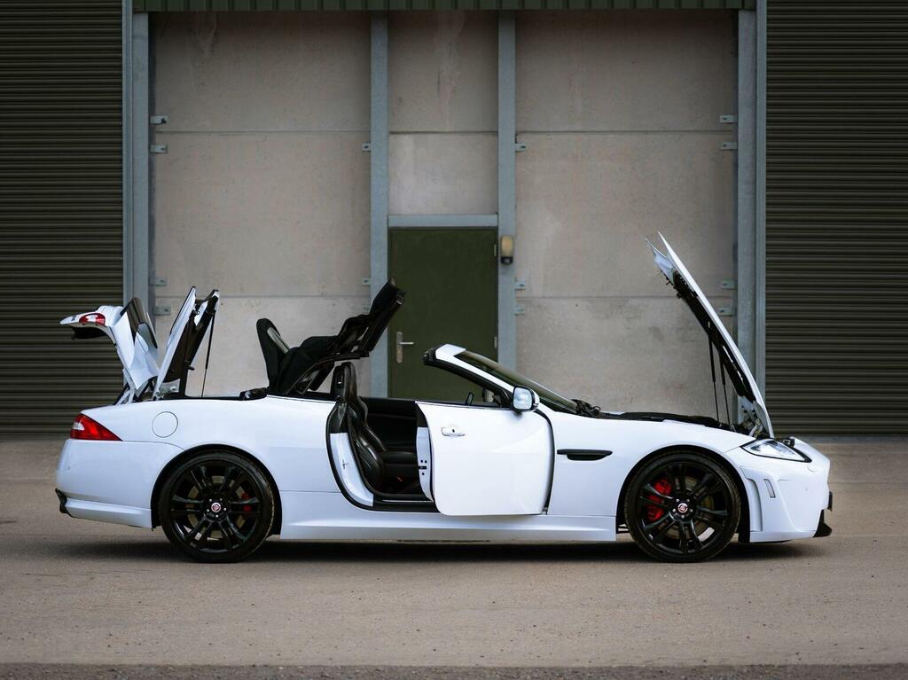 Jaguar XKR-S Xk R-s White #88