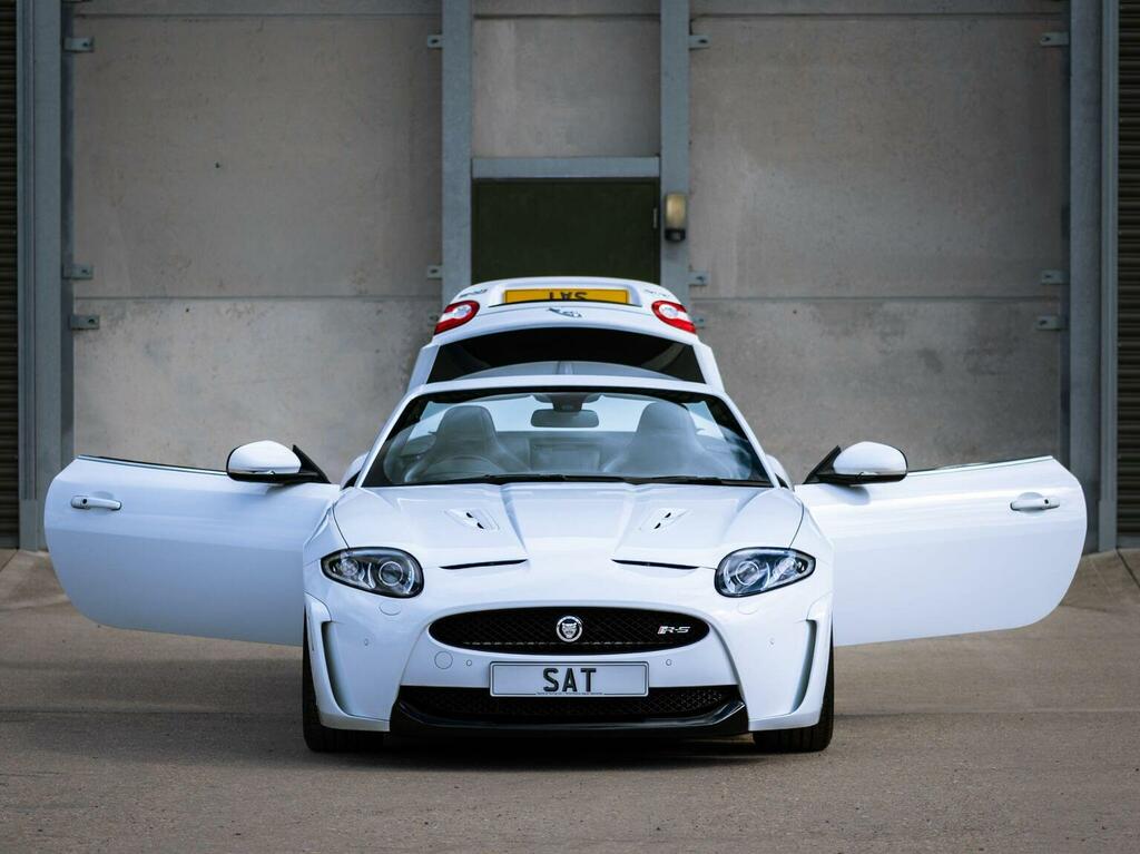 Jaguar XKR-S Xk R-s White #93