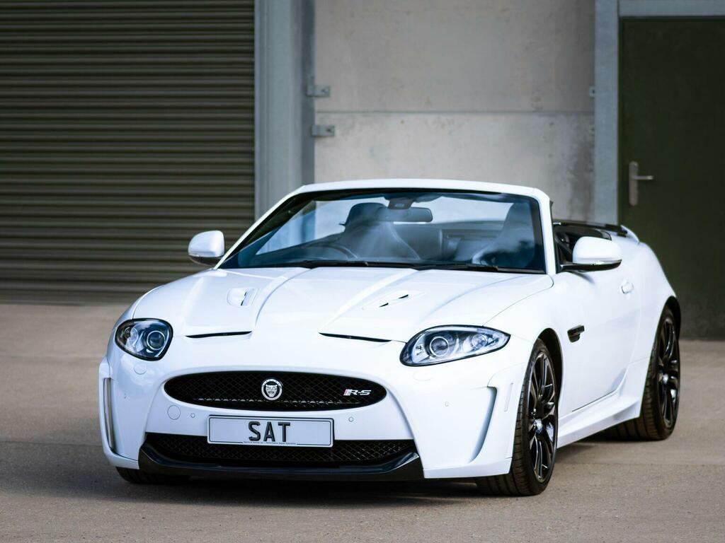 Jaguar XKR-S Xk R-s White #8