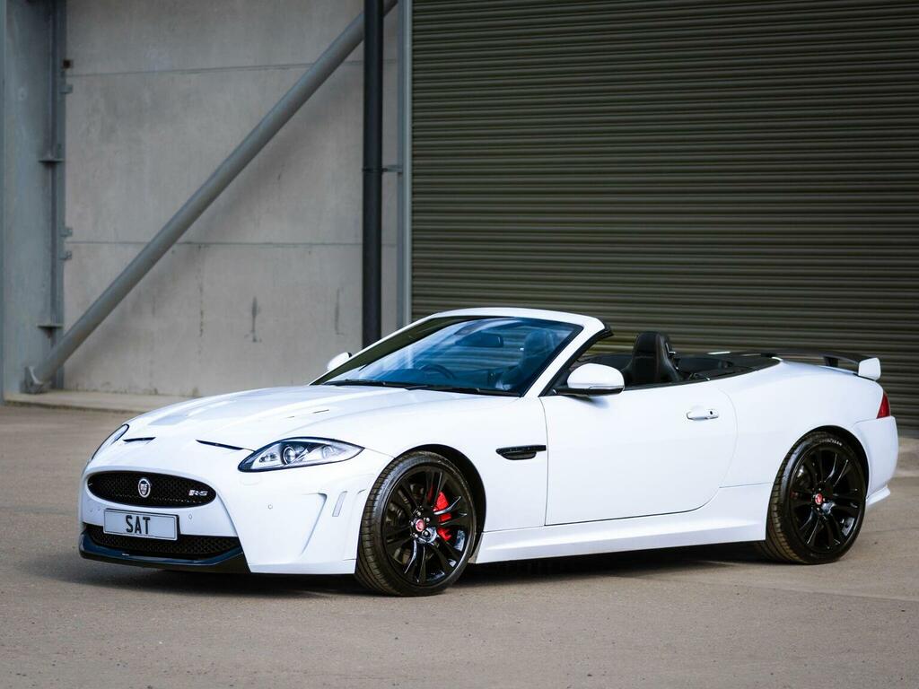Jaguar XKR-S Xk R-s White #12