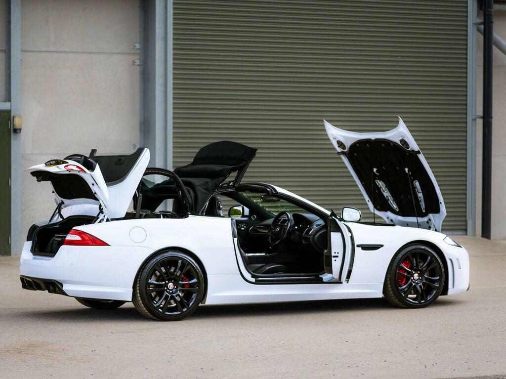 Jaguar XKR-S Xk R-s White #40